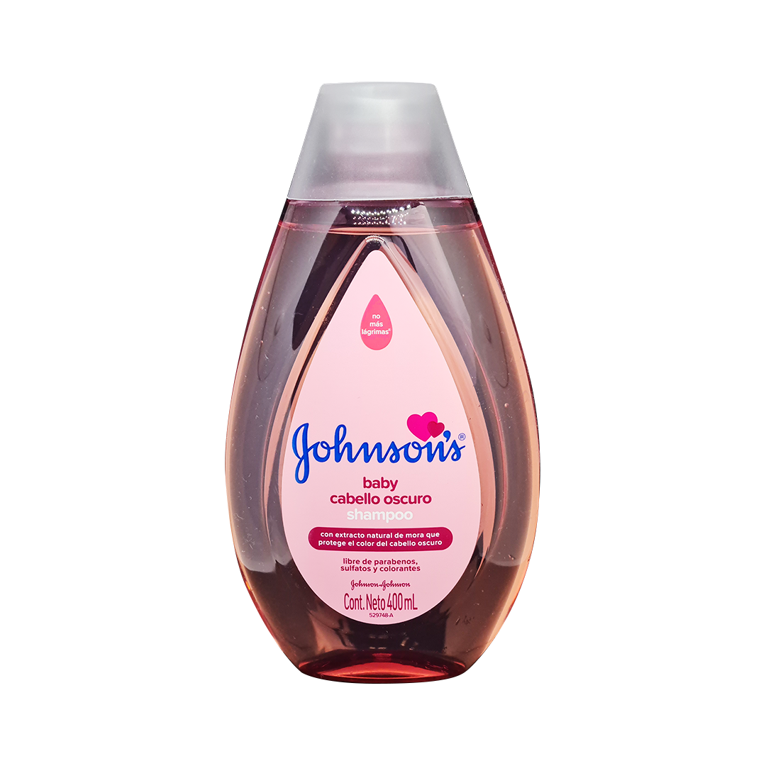 Shampoo J&J Baby Cabello Oscuro 400 ml