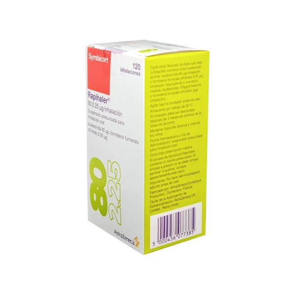 Symbicort Rapihaler 80 mcg/4.5 mcg - Imagen 2