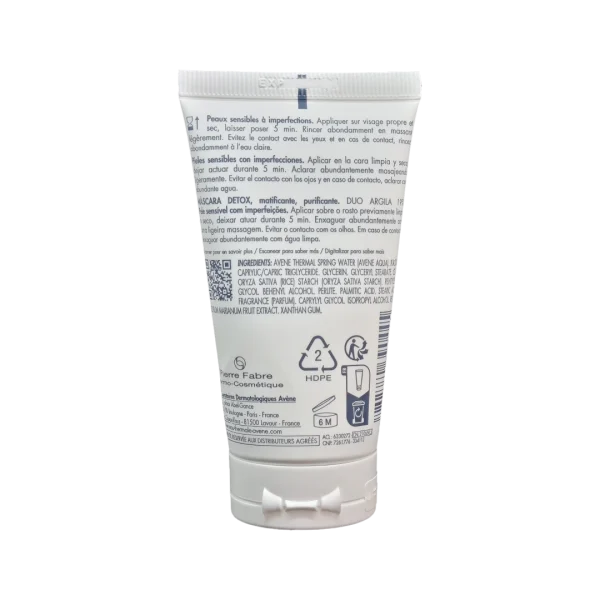 Ávene Cleanance Mascarilla Detox - Imagen 2