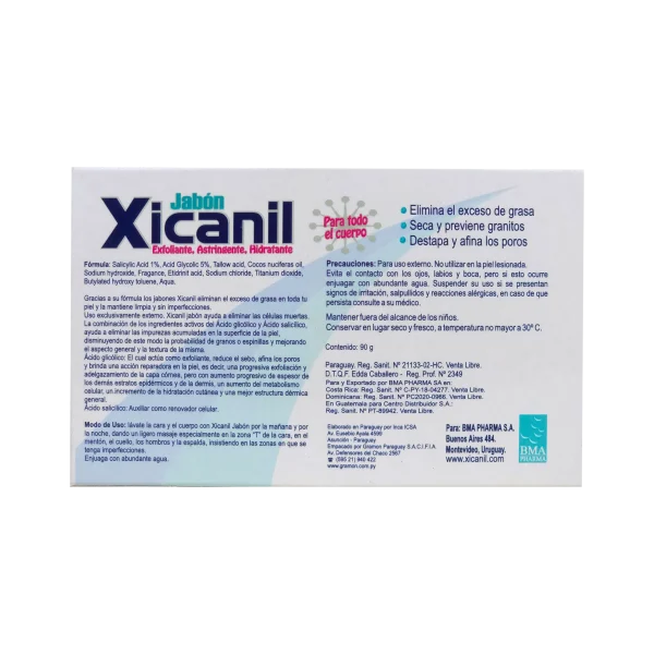 Xicanil Jabón Exfoliante 90 g - Imagen 4
