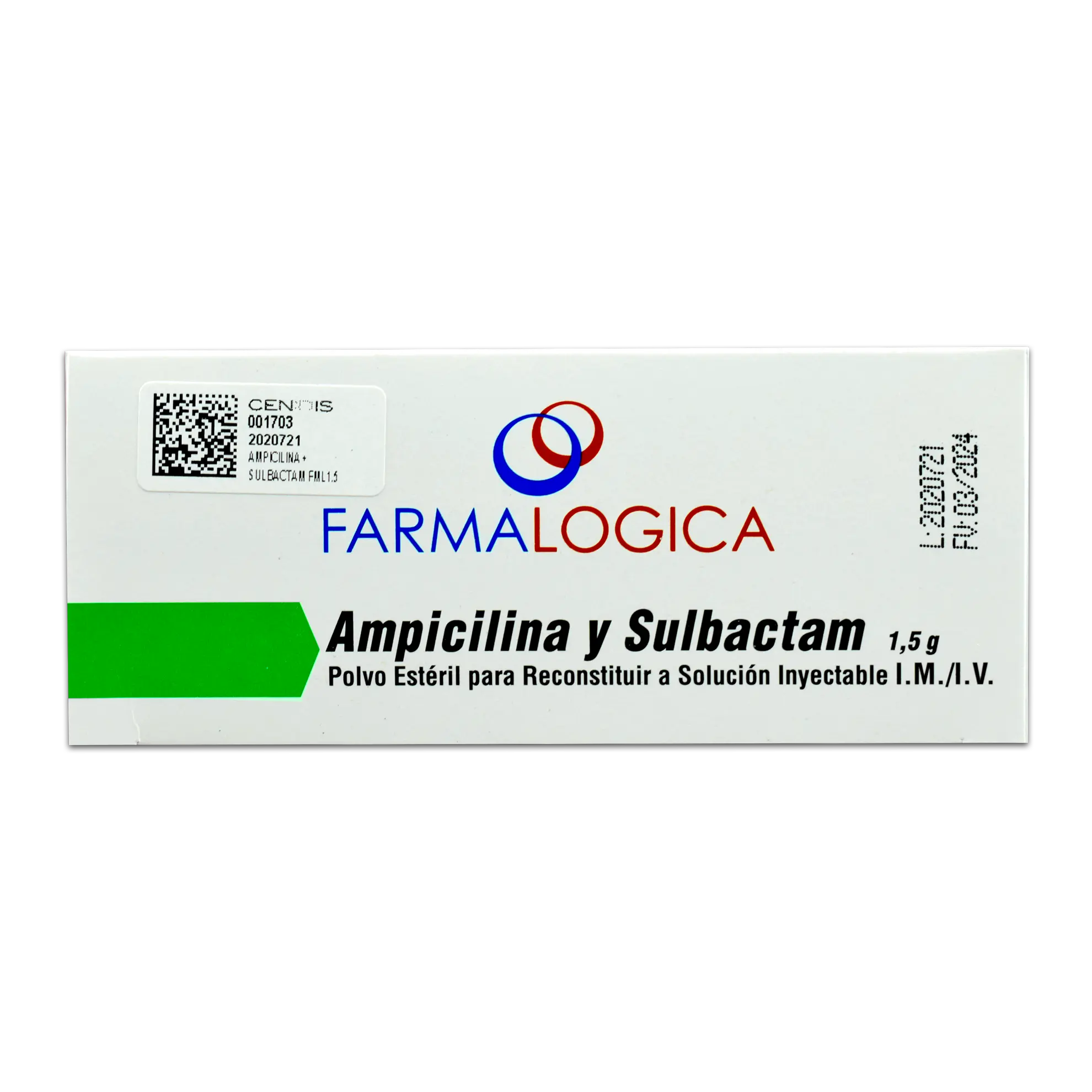 Ampicilina Y Sulbactam 1.5 G