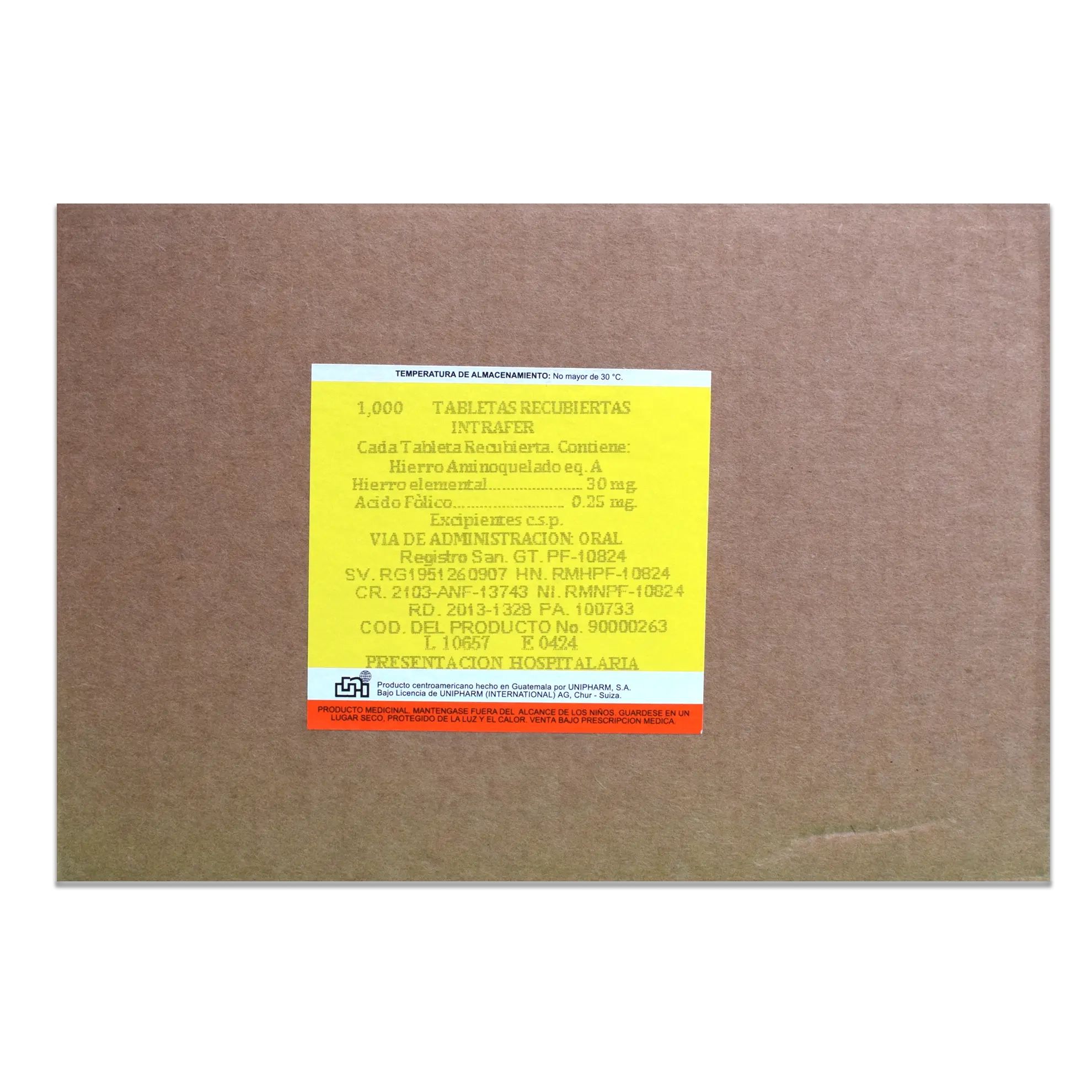 Intrafer 30 mg/0.25 mg