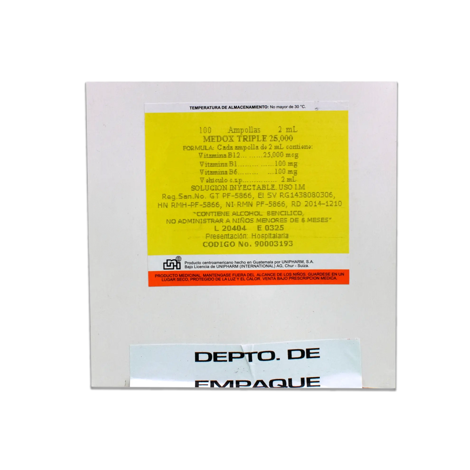 Medox Triple 25000 mcg