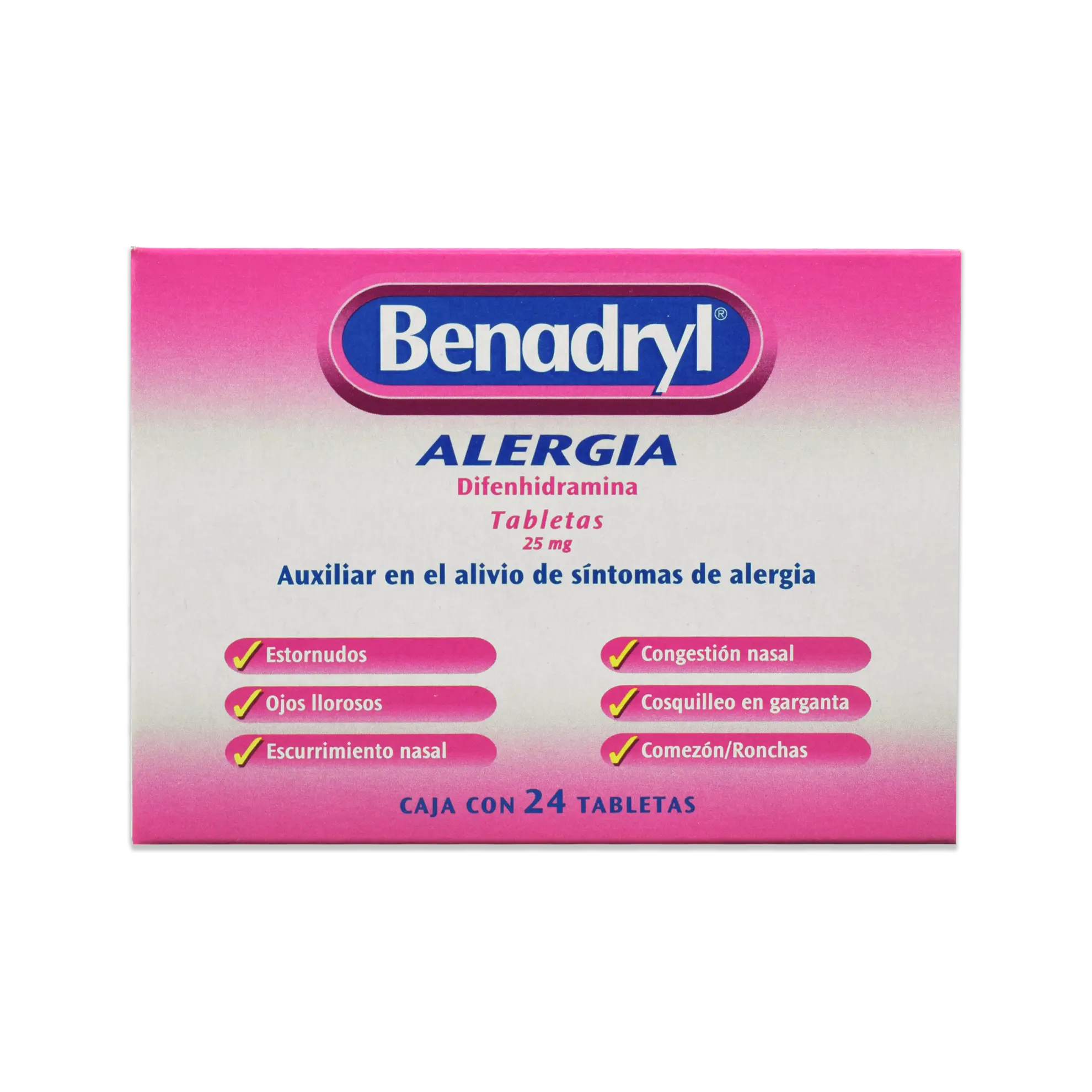 Benadryl 25 mg