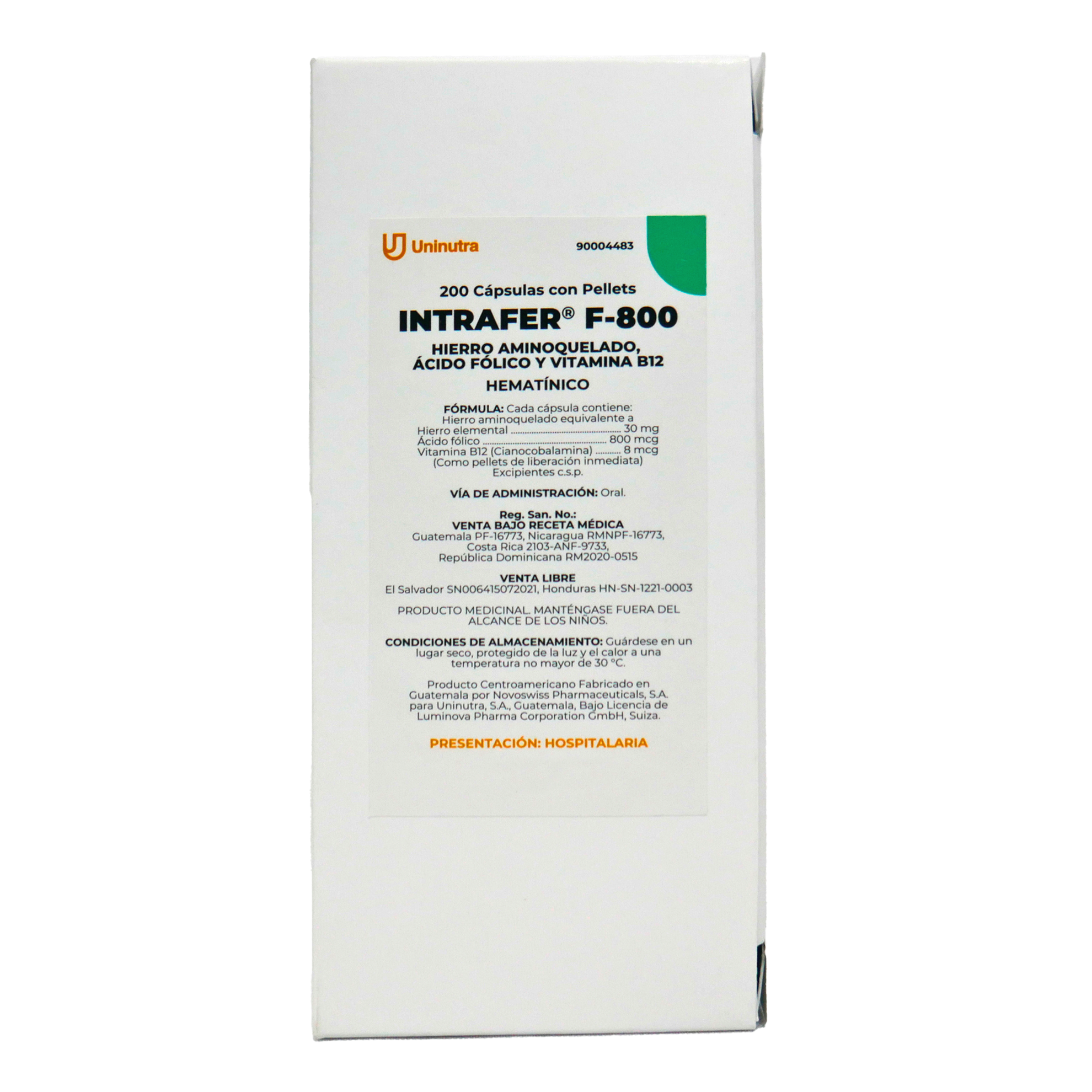 Intrafer F 800 Pellets