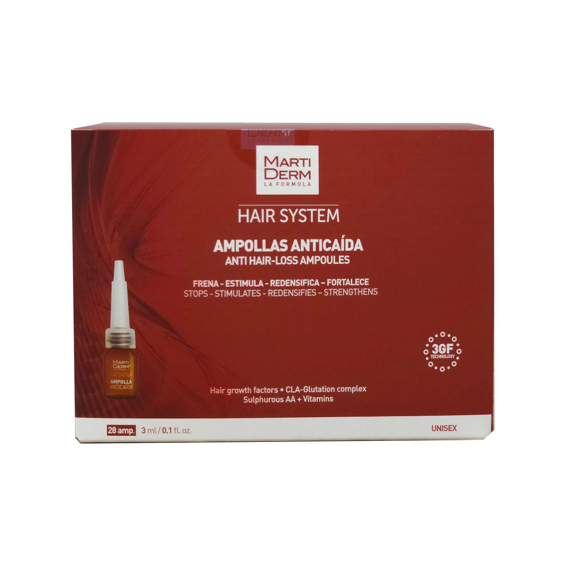 Martiderm Ampollas Anticaída