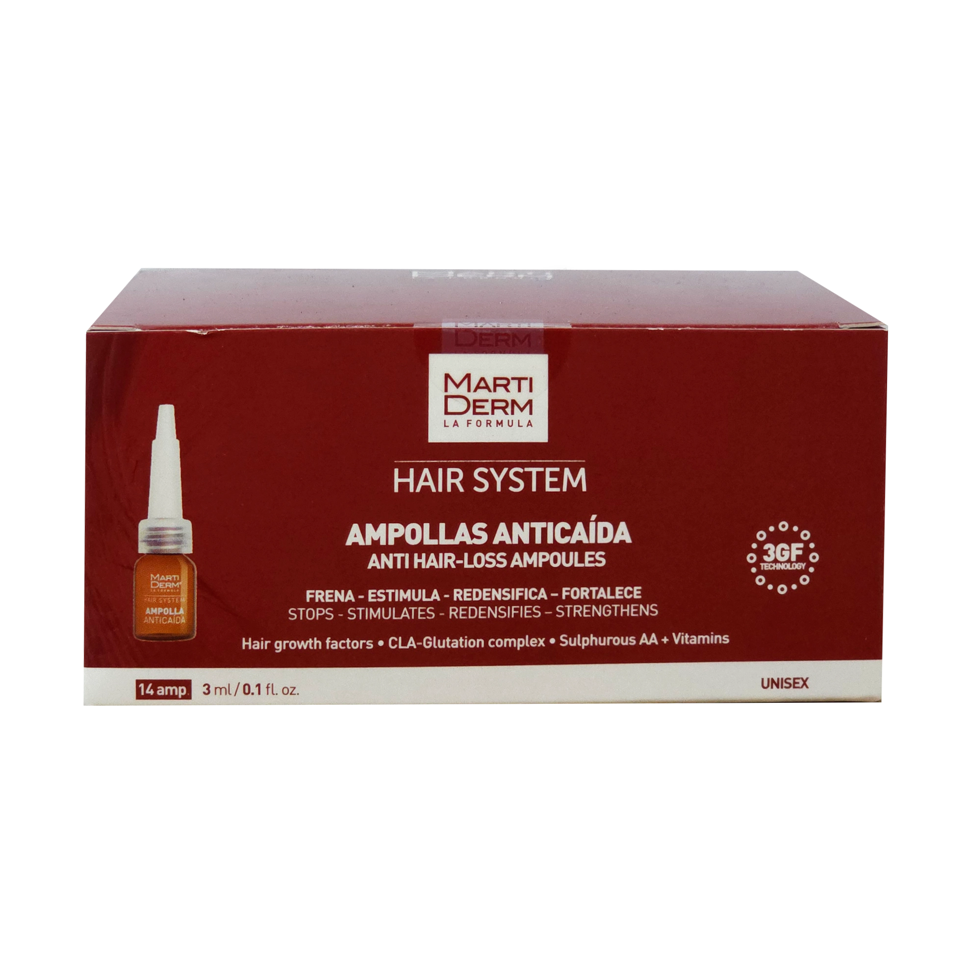 Martiderm Ampollas Anticaída