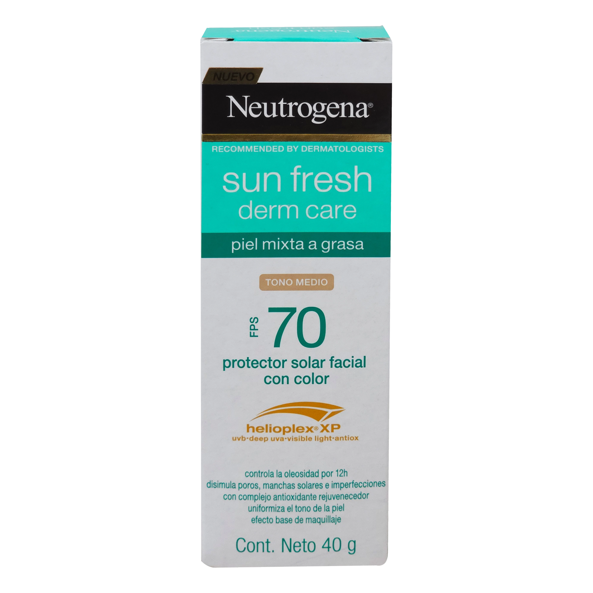 Neutrogena sun fresh fps70 tono medio