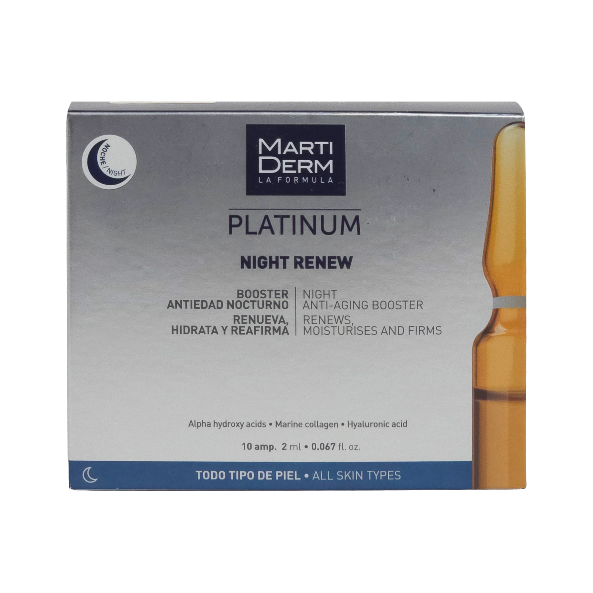 Martiderm night renew 10 ampollas de 2ml