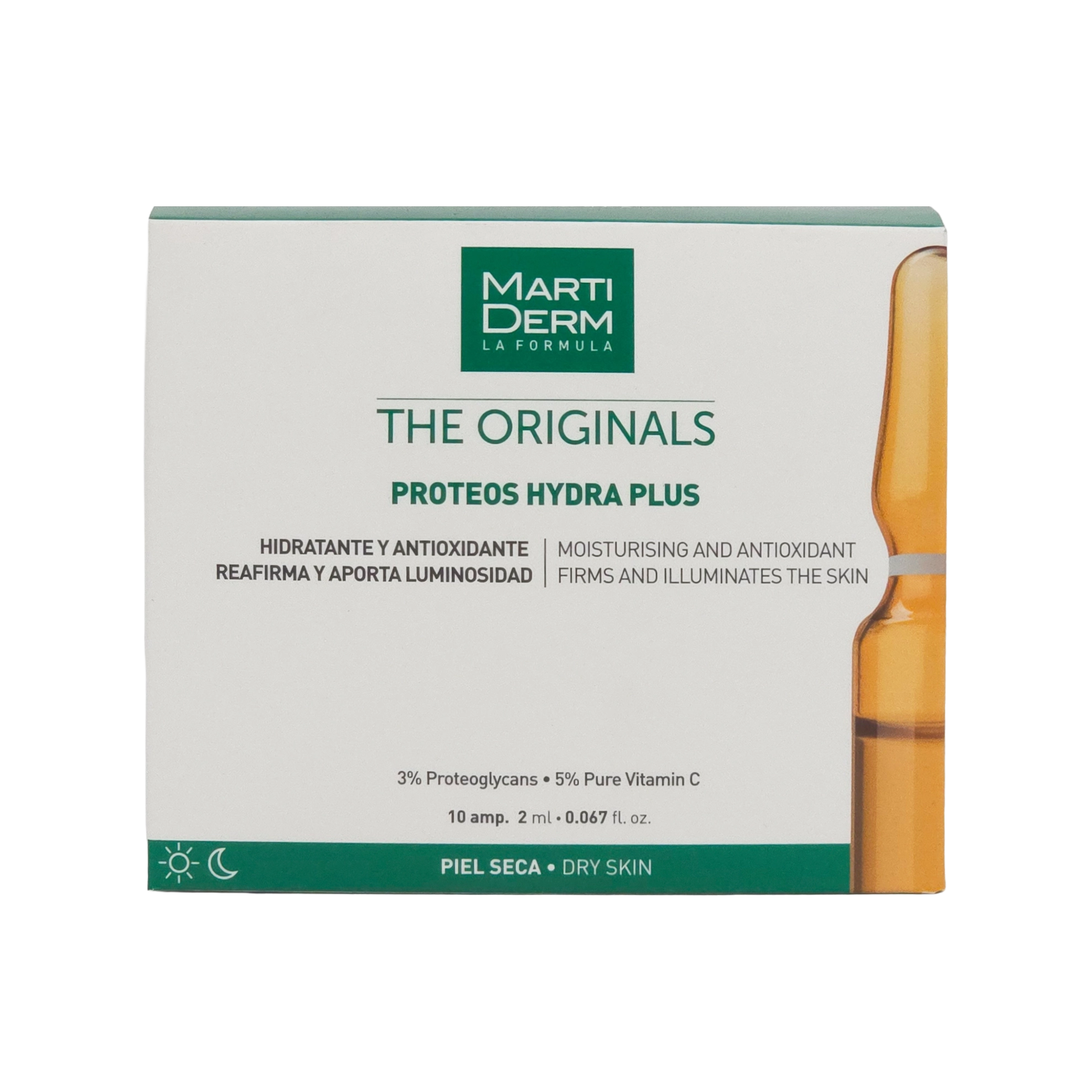Martiderm proteos hydra plus 10 ampollas 2 ml
