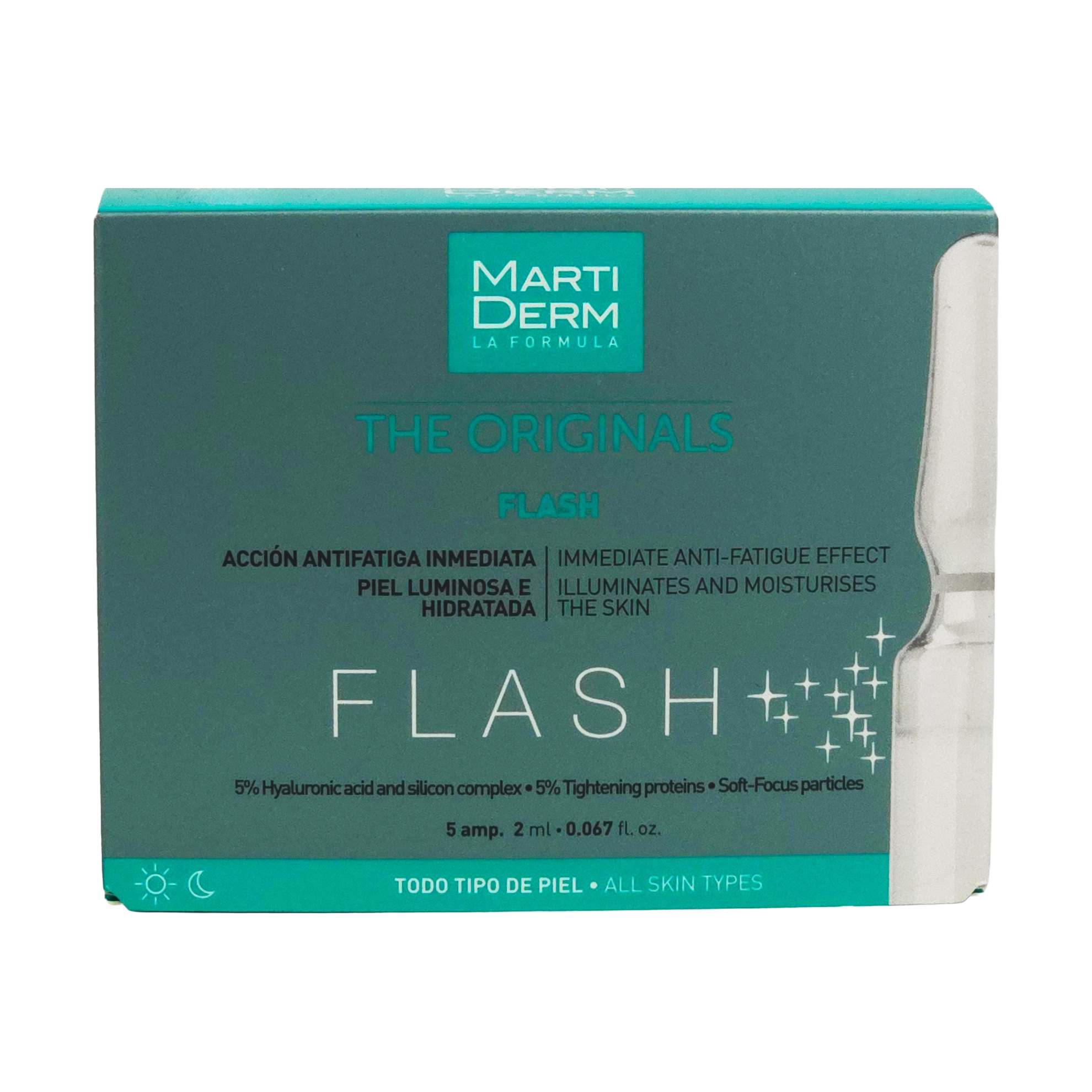 Martiderm flash 5 ampollas de 2ml