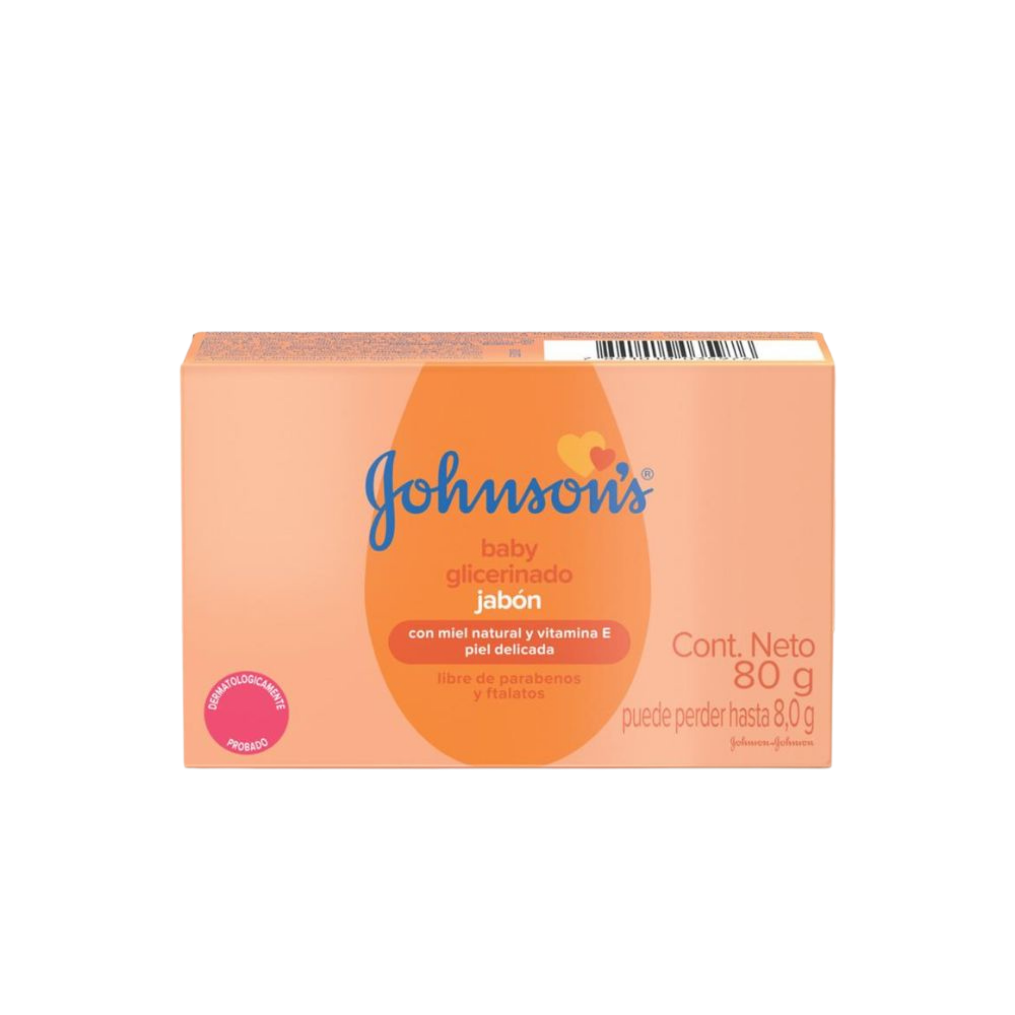 Jabon JB Barra Glicerina 80 gramos